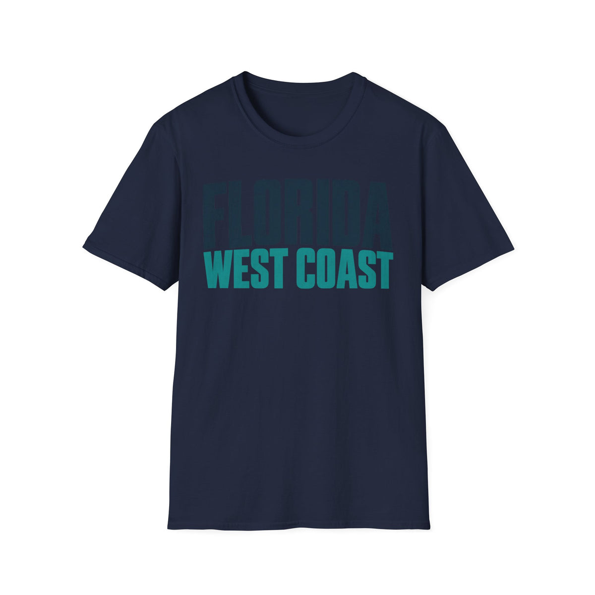 Florida West Coast Unisex Softstyle T Shirt State Name Graphic Tee
