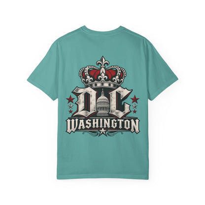 Washington DC Crown Unisex Comfort Color 1717 Streetwear Graphic Tee