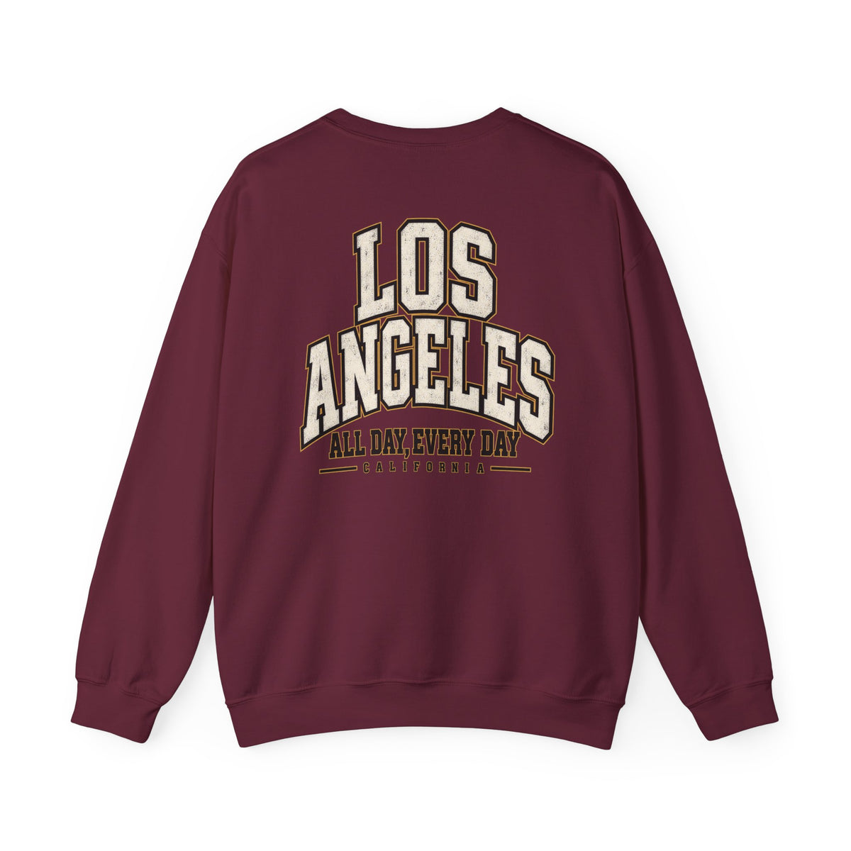 Los Angeles All Day, Everyday Unisex Crewneck Sweatshirt Graphic