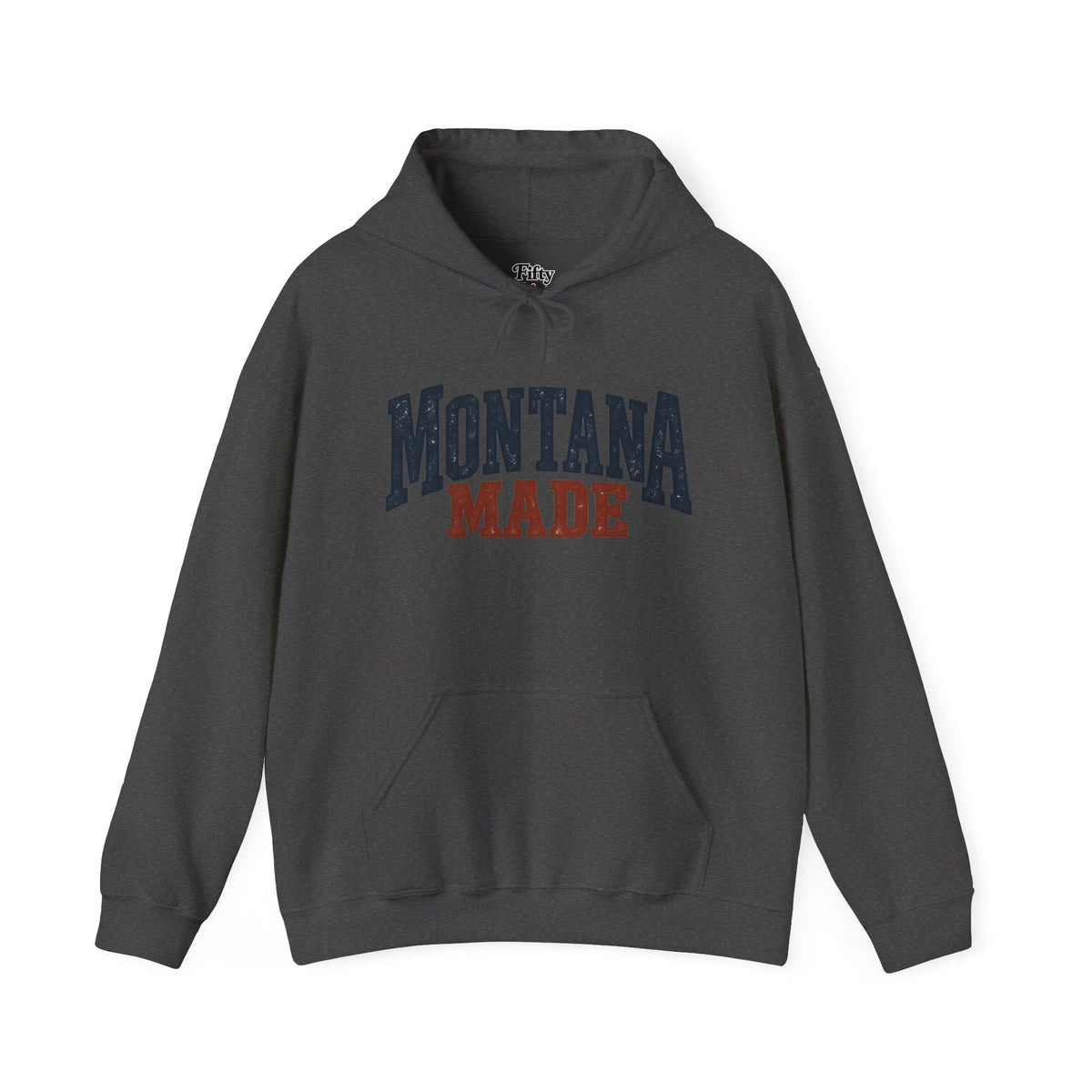 Montana Made Unisex Hoodie State Name Graphic