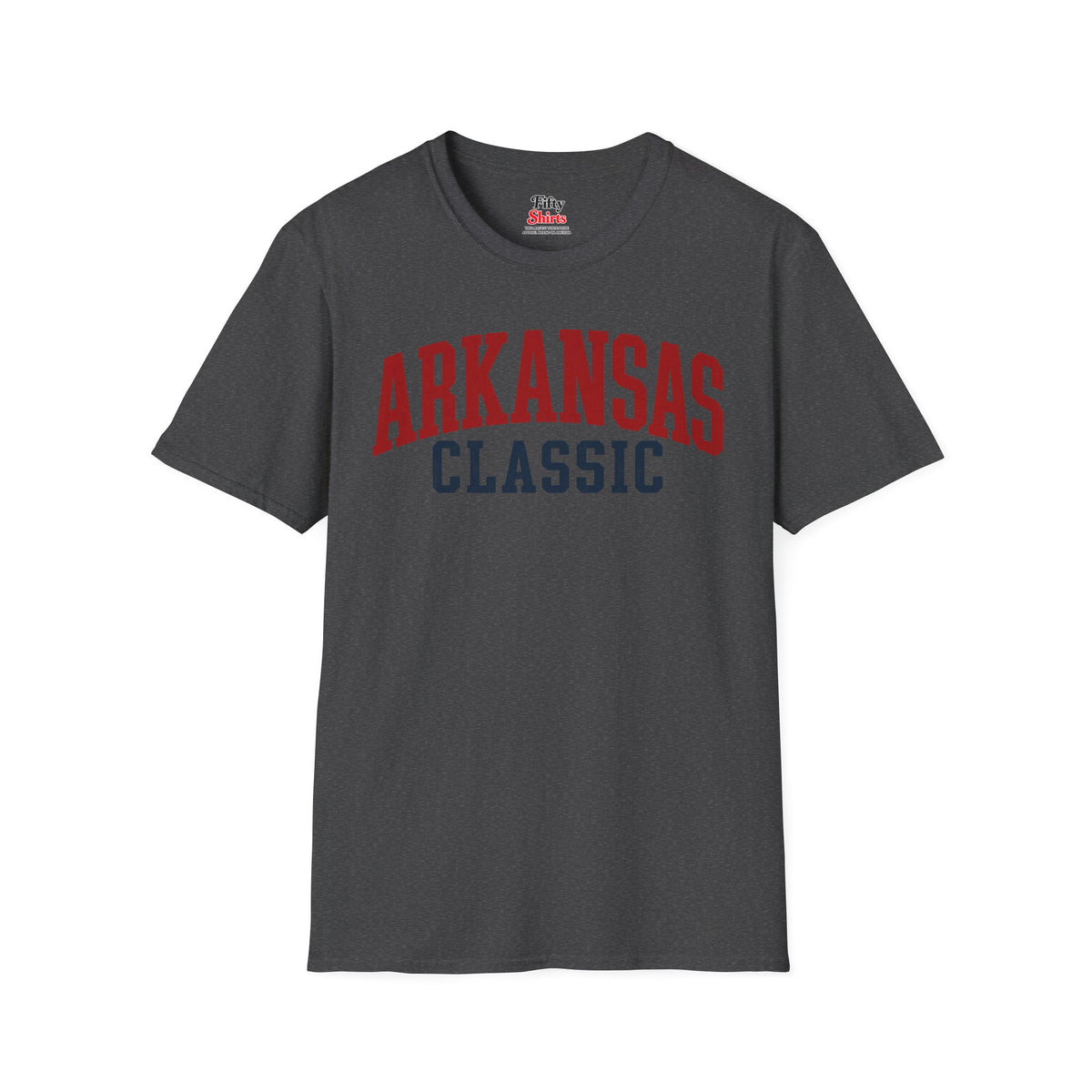Arkansas Classic Unisex Softstyle T Shirt State Name Graphic Tee