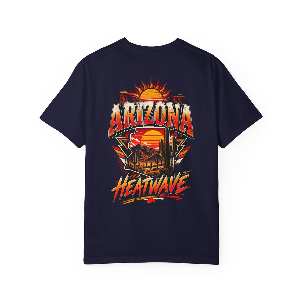 Arizona Heatwave  Unisex Comfort Color 1717 Streetwear Graphic Tee