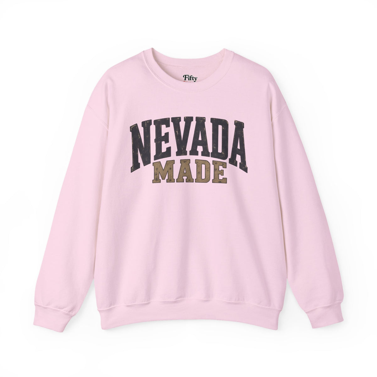 Nevada Made Unisex Crewneck Sweatshirt State Name Graphic