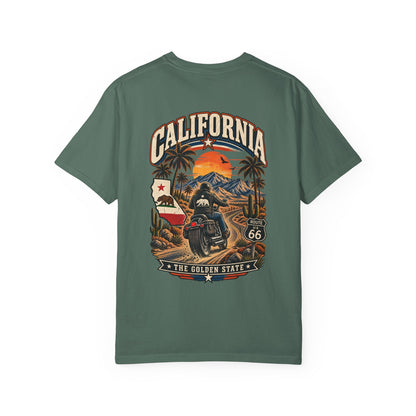 California Desert Rider  Unisex Comfort Color 1717 Streetwear Graphic Tee
