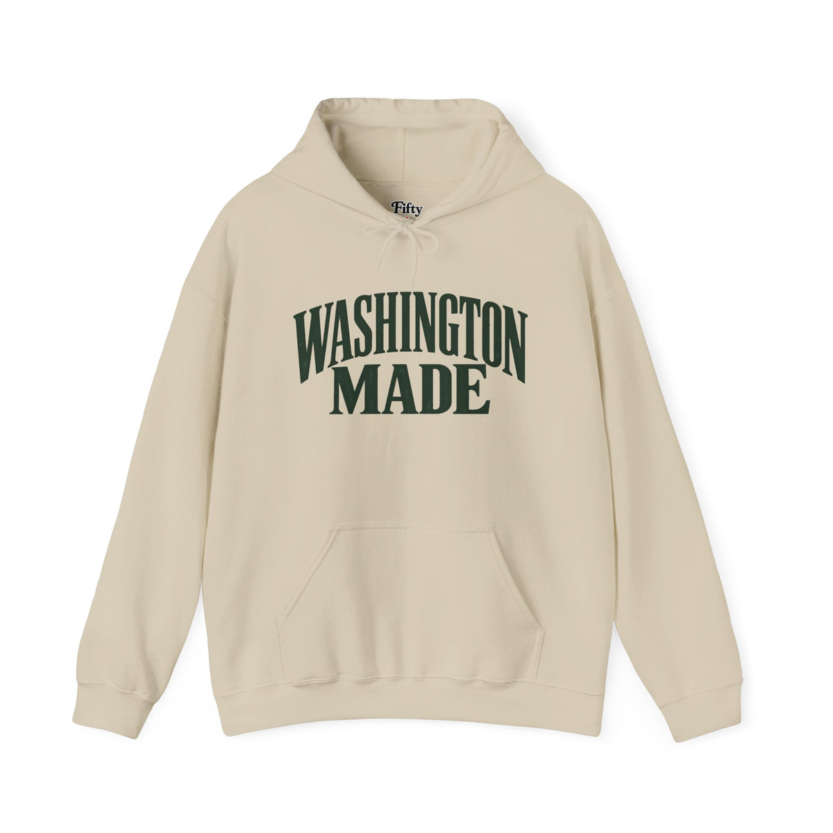 Washington Made Unisex Hoodie State Name Graphic
