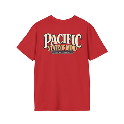 Pacific State Of Mind Los Angeles Unisex Softstyle Graphic Tee