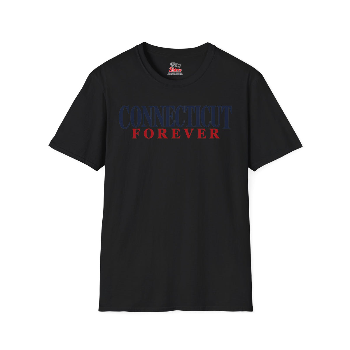 Connecticut Forever Unisex Softstyle T Shirt State Name Graphic Tee