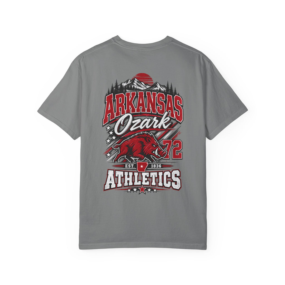 Arkansas Ozark Athletics Unisex Comfort Color 1717 Streetwear Graphic Tee