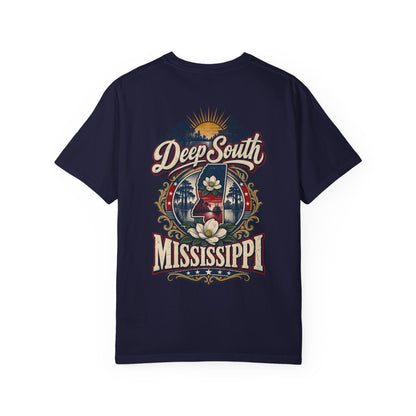 Deep South Mississippi Unisex Comfort Color 1717 Streetwear Graphic Tee
