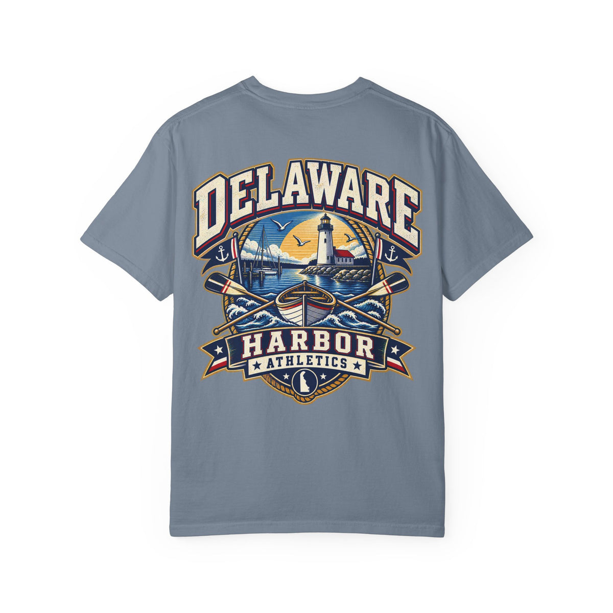 Delaware Harbor Athletics  Unisex Comfort Color 1717 Streetwear Graphic Tee