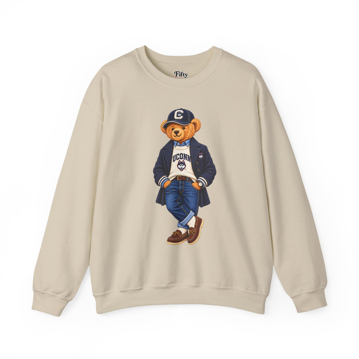 Connecticut- Game Day Teddy Bear Sweatshirt