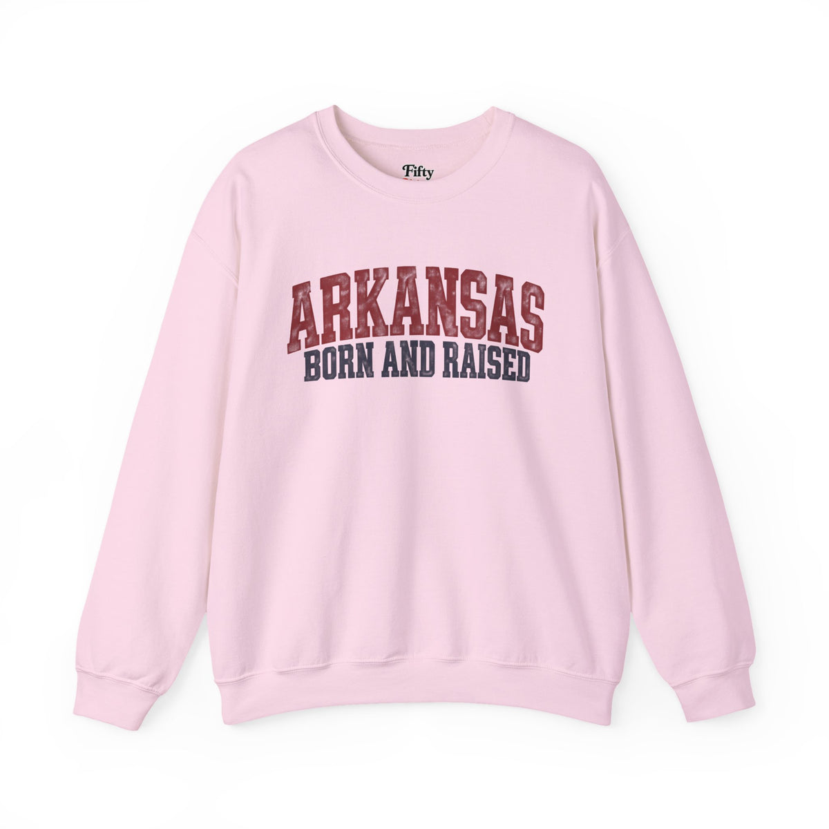 Arkansas Born and Raised Rugged Workwear Unisex Sweatshirt Graphic