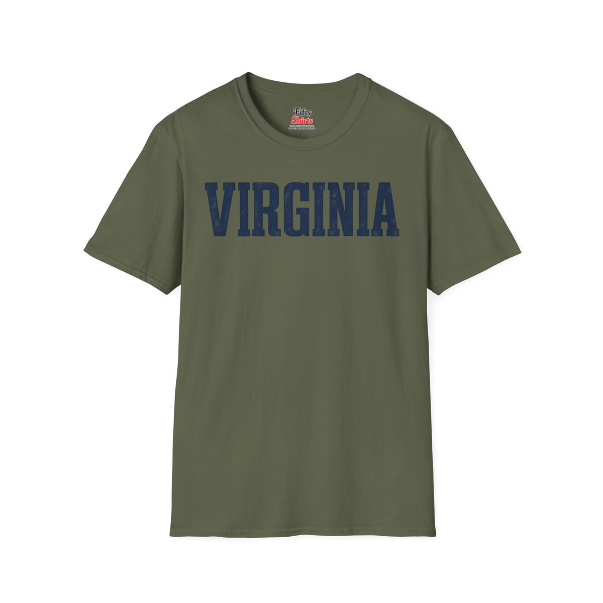 Virginia Unisex Softstyle T Shirt State Name Graphic Tee