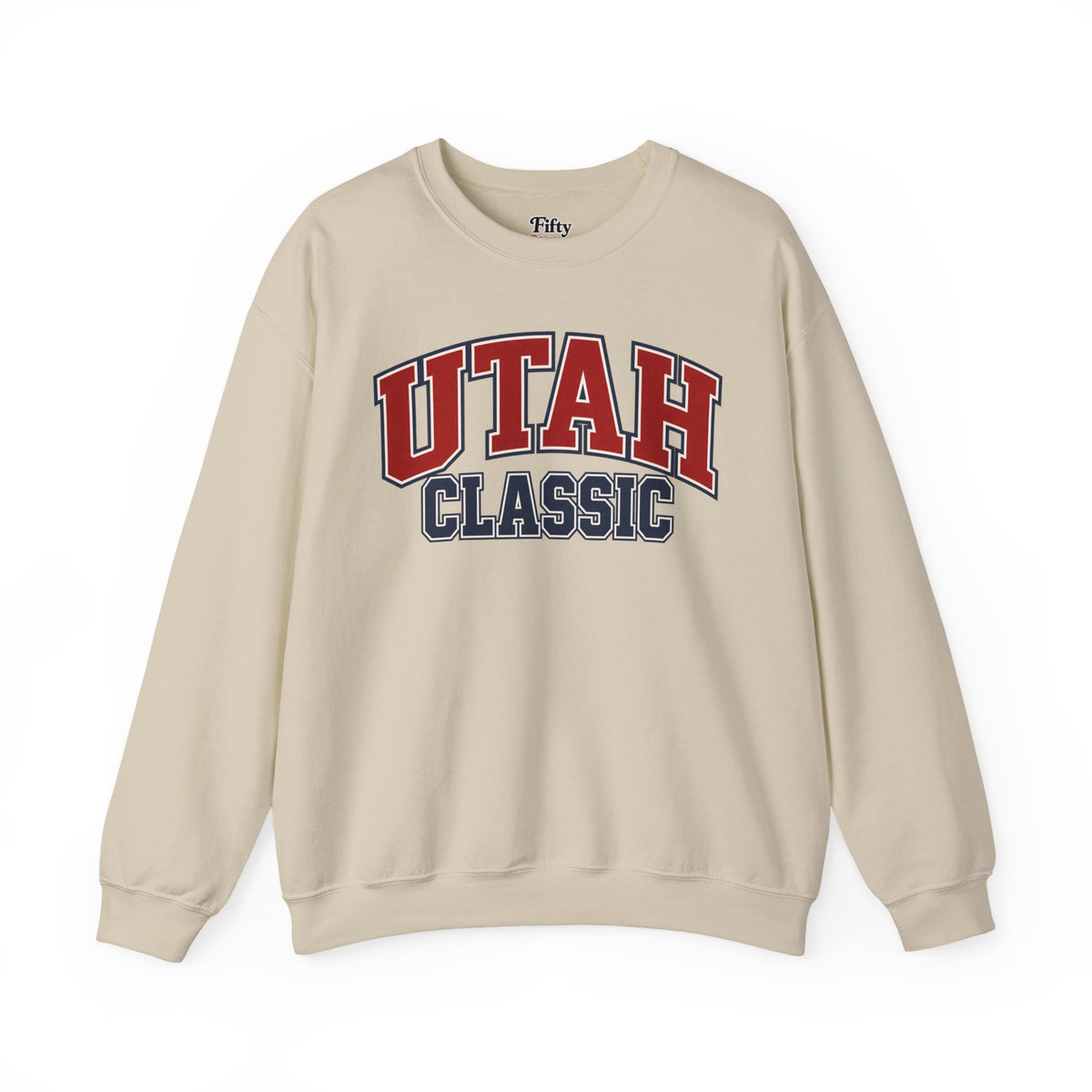Utah Classic Unisex Crewneck Sweatshirt State Name Graphic