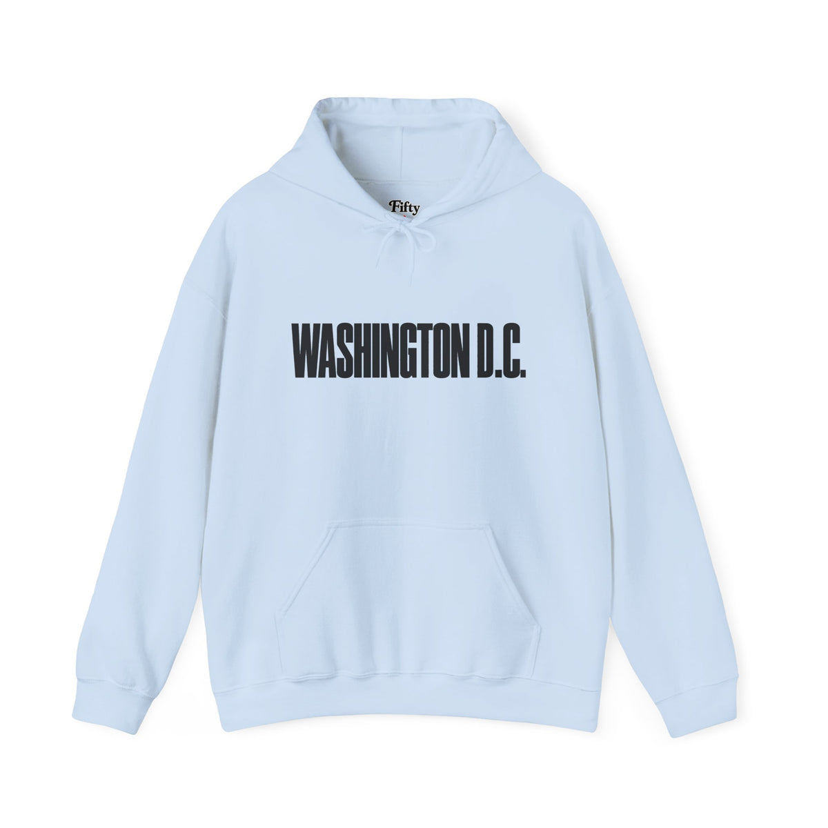 Washington DC Unisex Hoodie State Name Graphic