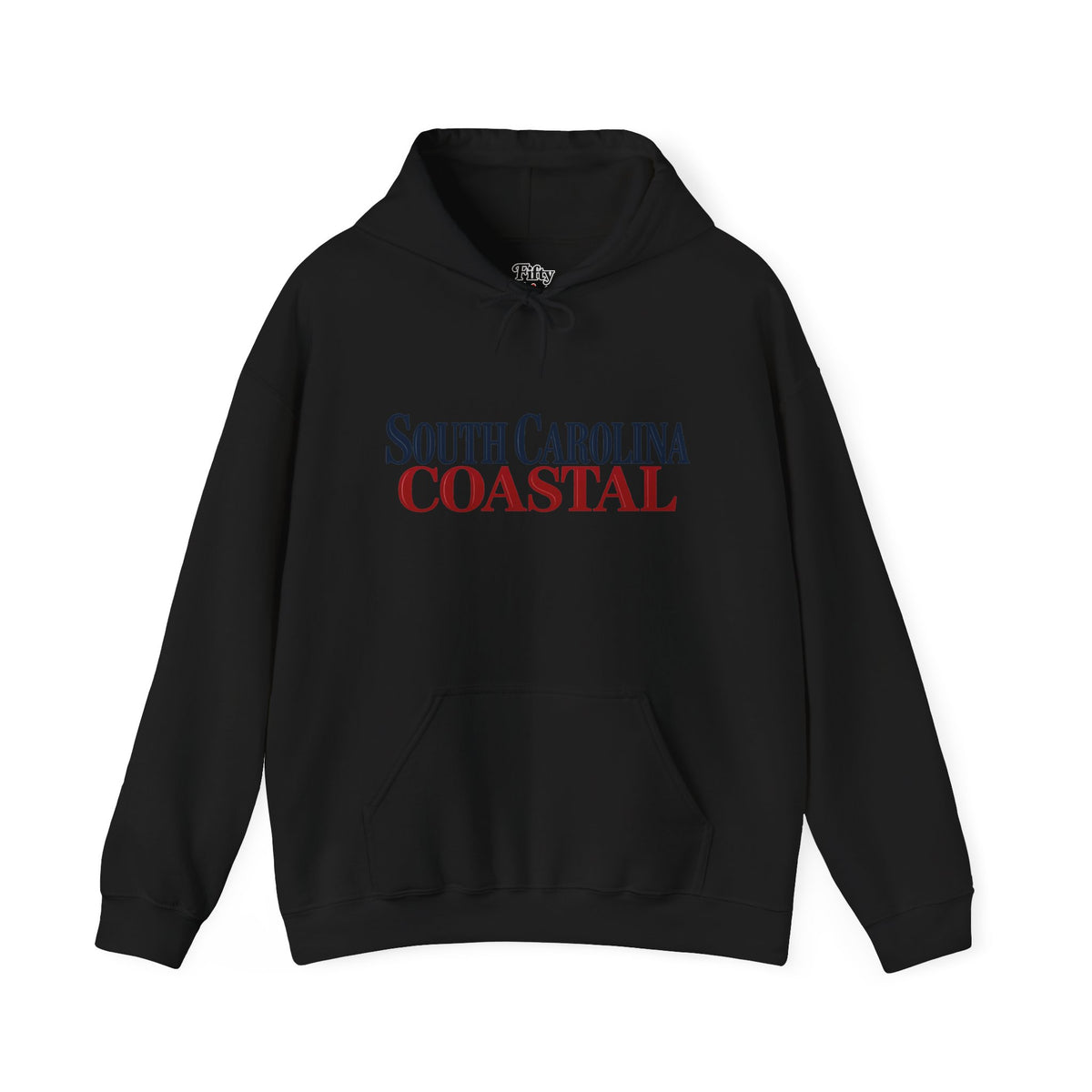 South Carolina Coastal Unisex Hoodie State Name Graphic