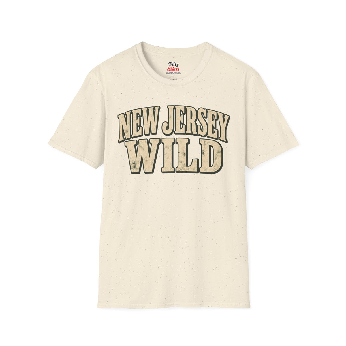 New Jersey  Wild Unisex Softstyle T Shirt State Name Graphic Tee