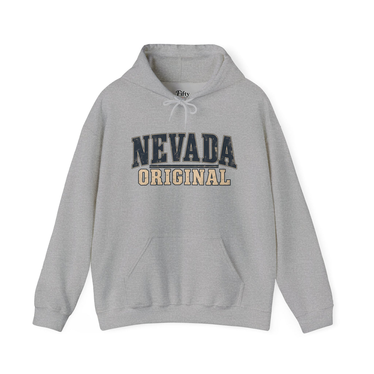 Nevada Original Unisex Hoodie State Name Graphic