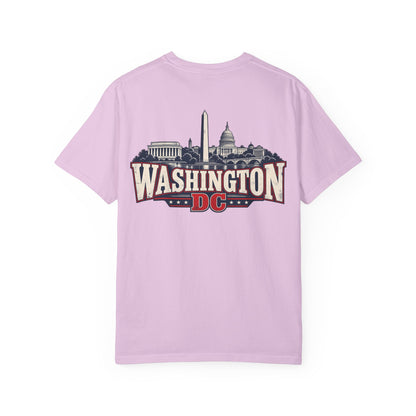 Washington DC Skyline Unisex Comfort Color 1717 Streetwear Graphic Tee
