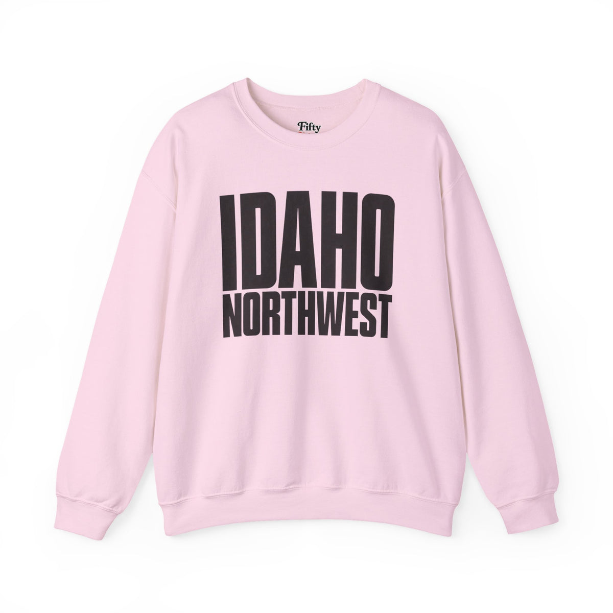 Idaho Northwest Unisex Crewneck Sweatshirt State Name Graphic