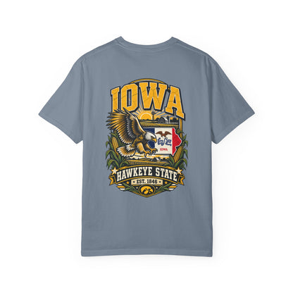Iowa Hawkeye Legacy Unisex Comfort Color 1717 Streetwear Graphic Tee
