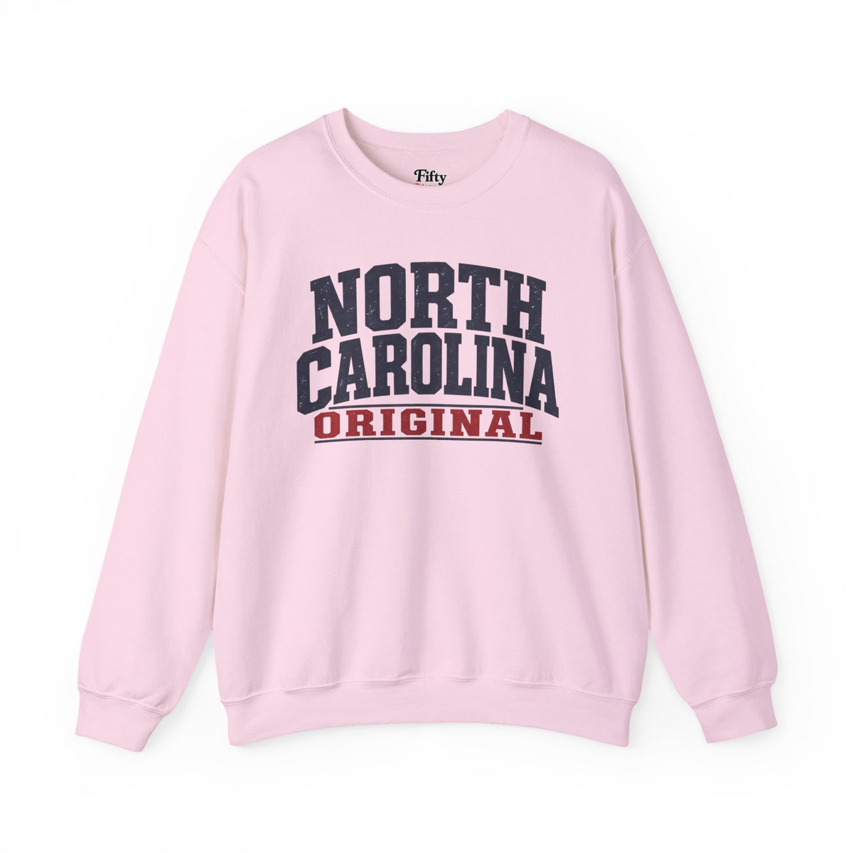 North Carolina Original Unisex Crewneck Sweatshirt State Name Graphic