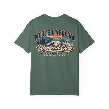 North Carolina Weekend Club Unisex Comfort Color 1717 Streetwear Graphic Tee