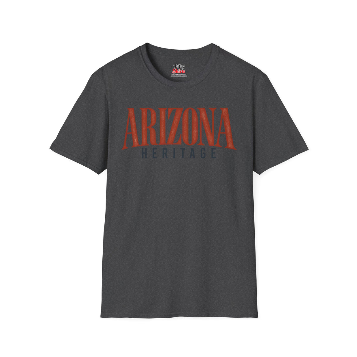 Arizona Heritage Unisex Softstyle T Shirt State Name Graphic Tee