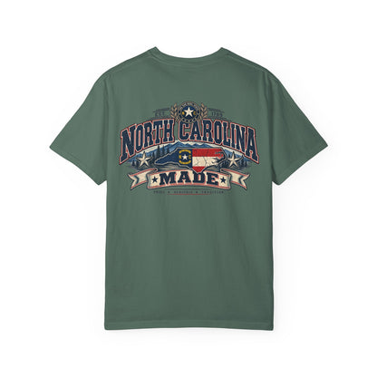 North Carolina Made Unisex Comfort Color 1717 Streetwear Graphic Tee