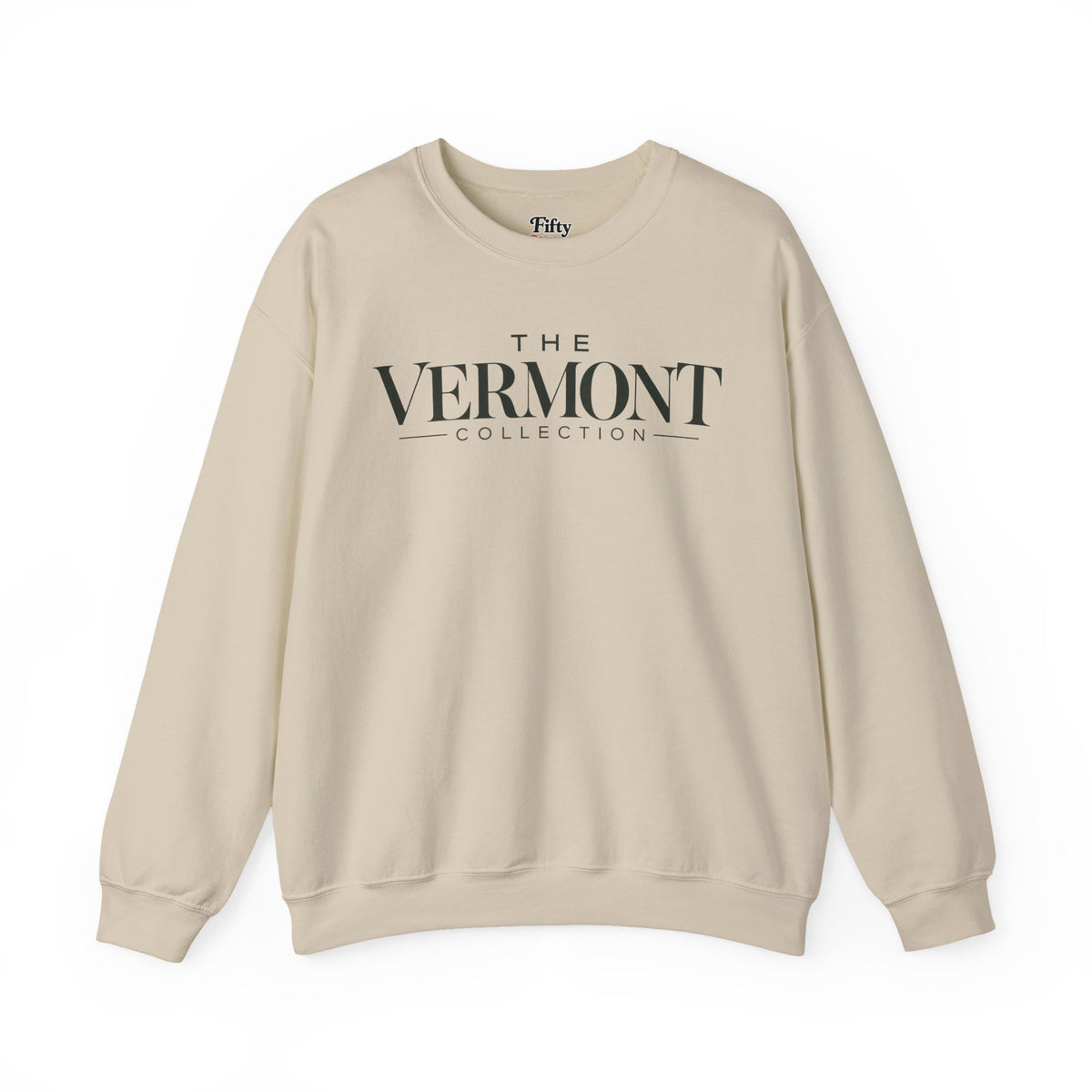 The Vermont Collection Unisex Crewneck Sweatshirt State Name Graphic