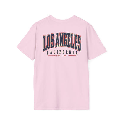 Los Angeles Varsity  Est. 1781 Unisex Softstyle Graphic Tee