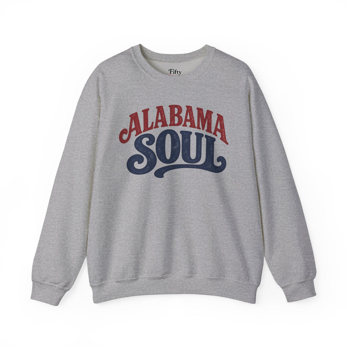 Alabama Soul Unisex Crewneck Sweatshirt State Name Graphic
