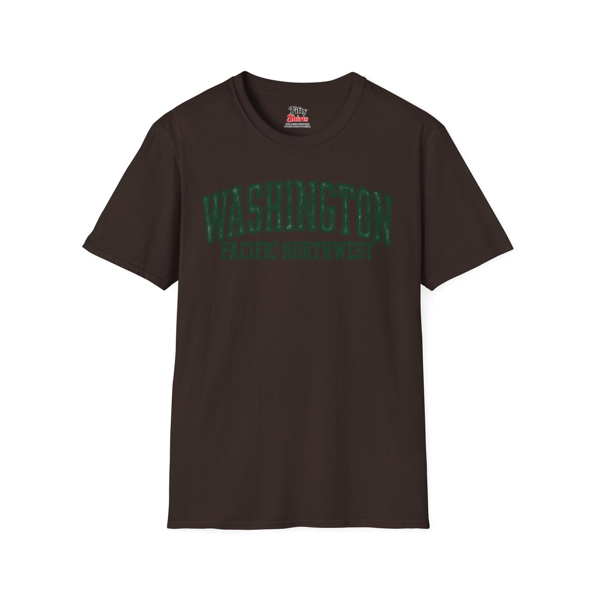 Washington Pacific Northwest Unisex Softstyle T Shirt State Name Graphic Tee