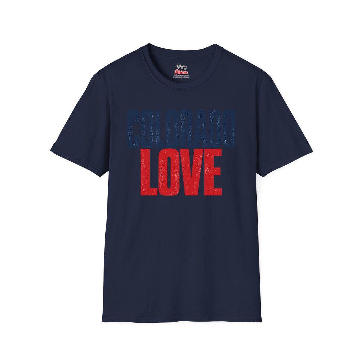 Colorado Love Unisex Softstyle T Shirt State Name Graphic Tee