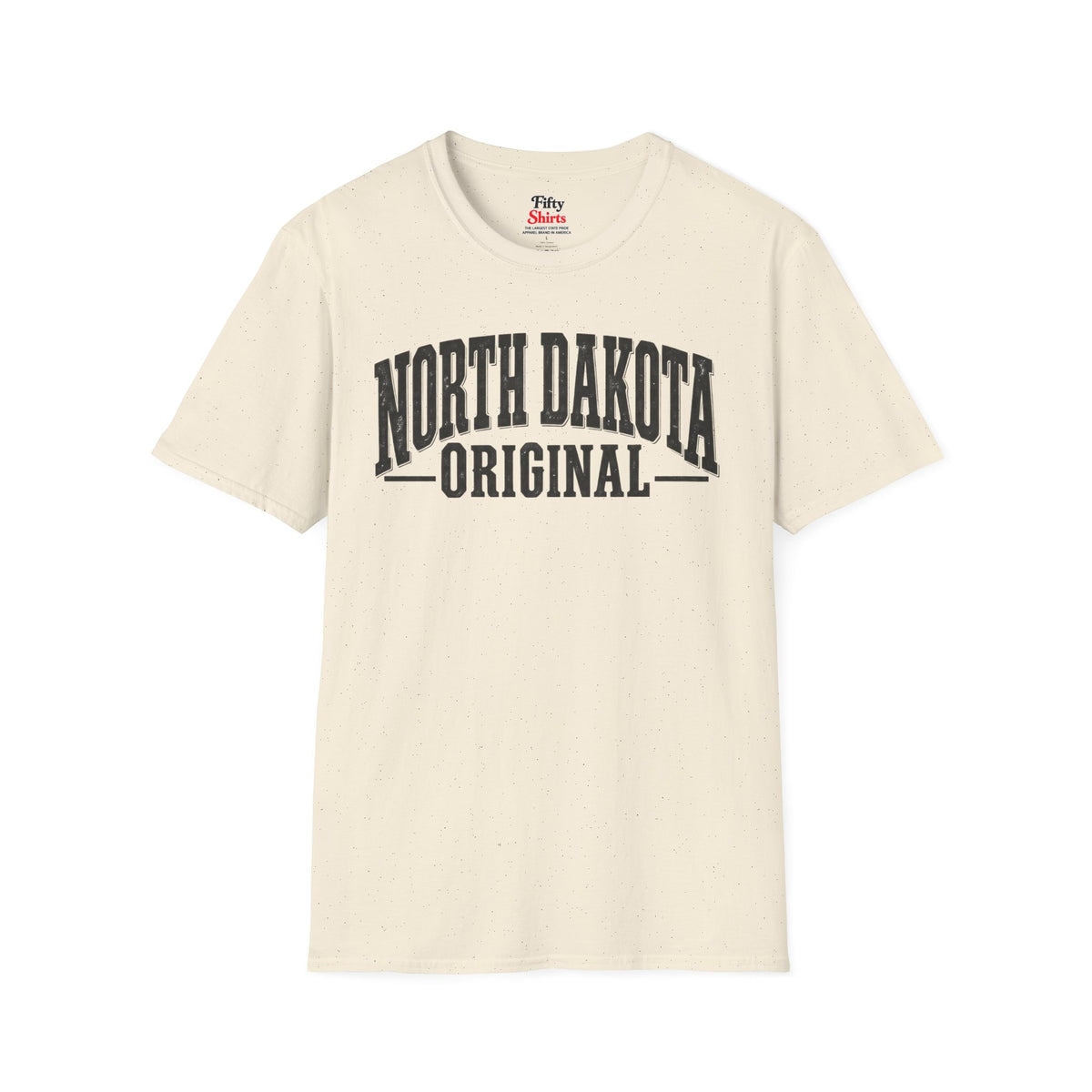 North Dakota Original Unisex Softstyle T Shirt State Name Graphic Tee