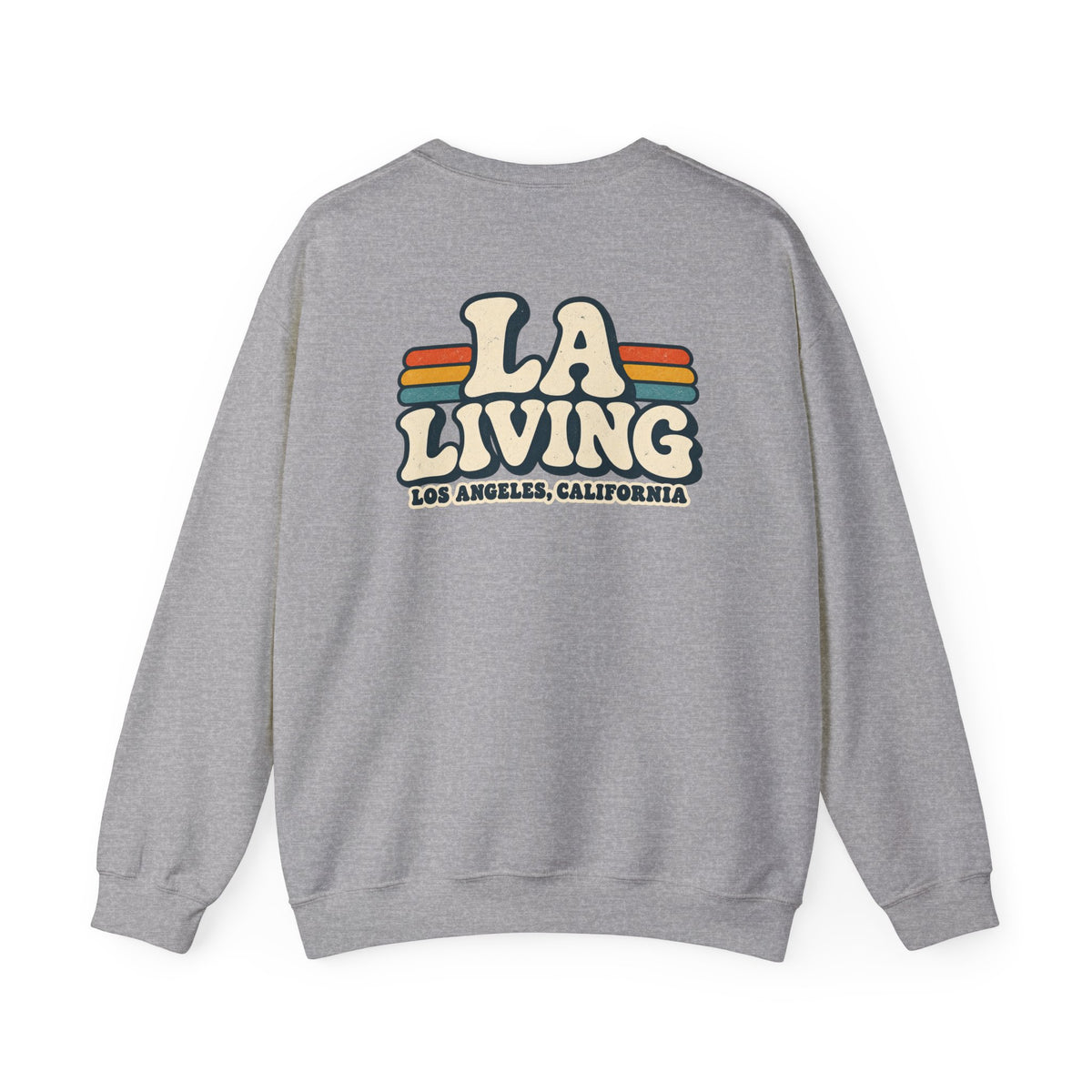 LA Living Los Angeles Unisex Crewneck Sweatshirt Graphic