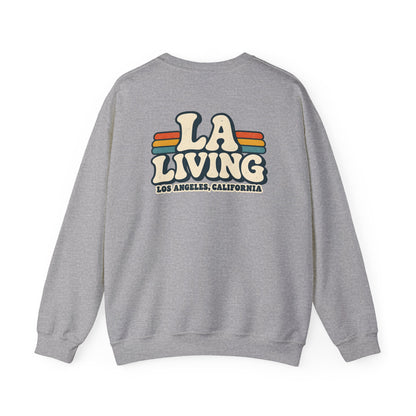 LA Living Los Angeles Unisex Crewneck Sweatshirt Graphic
