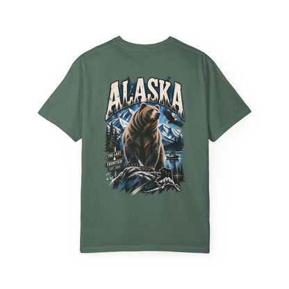 Alaska Bear Streetwear  Unisex Comfort Color 1717 Streetwear Graphic Tee