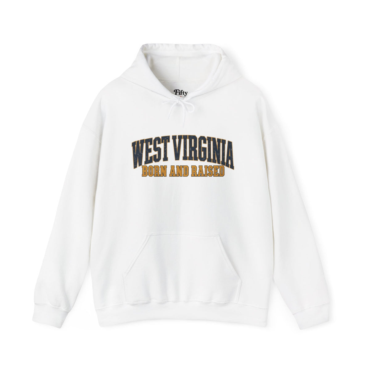 West Virginia Born and Raised Appalachian Heritage Unisex Hoodie Graphic