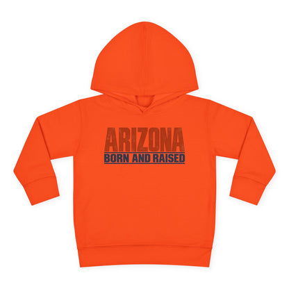 Arizona Born and Raised Modern Streetwear Unisex Toddler Pullover Fleece Hoodie