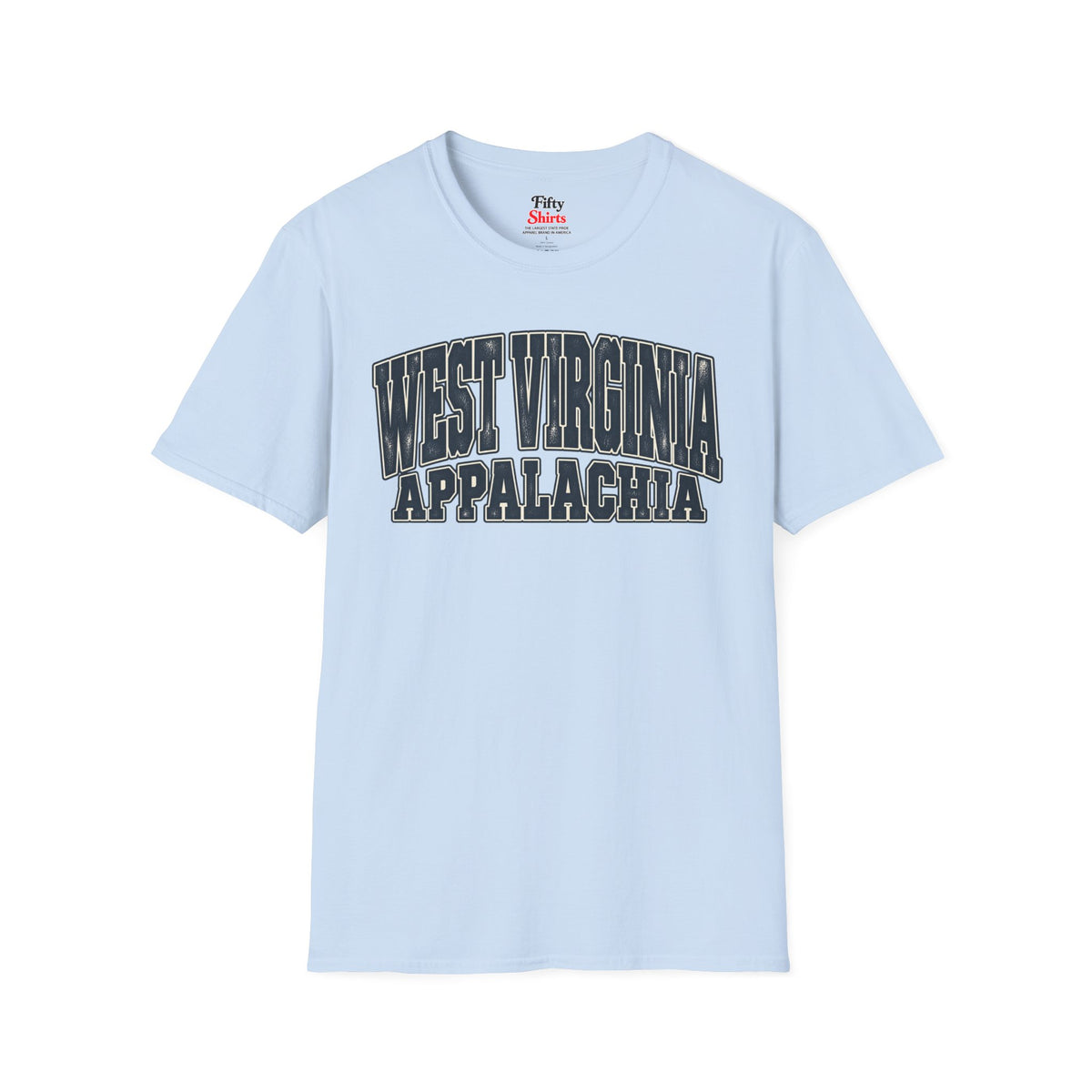 West Virginia Appalachia Unisex Softstyle T Shirt State Name Graphic Tee