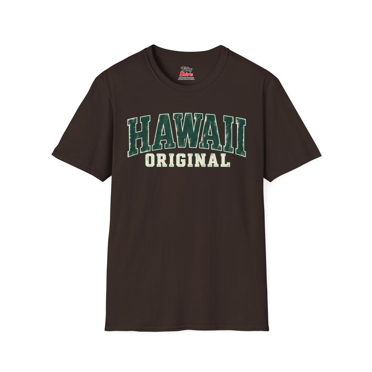 Hawaii Original Unisex Softstyle T Shirt State Name Graphic Tee