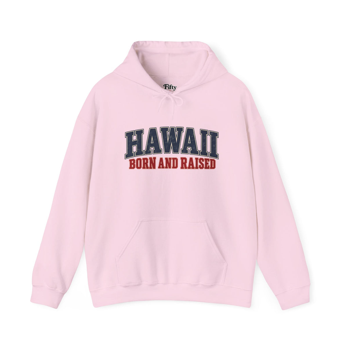 Hawaii Born and Raised Classic Heritage Unisex Hoodie Graphic