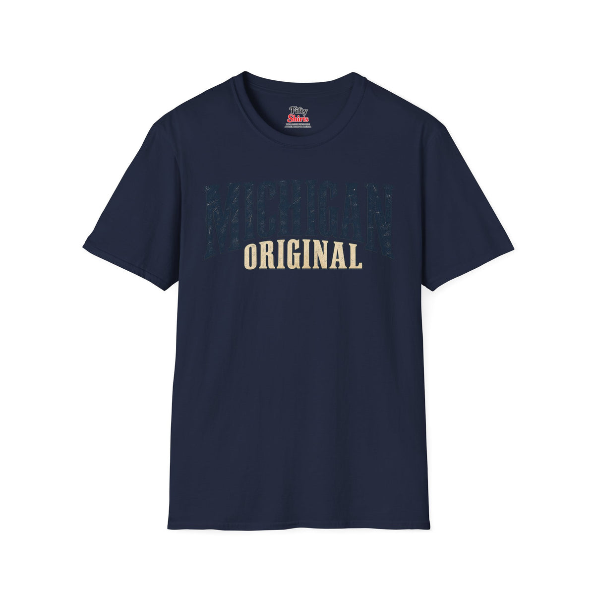 Michigan Original Unisex Softstyle T Shirt State Name Graphic Tee