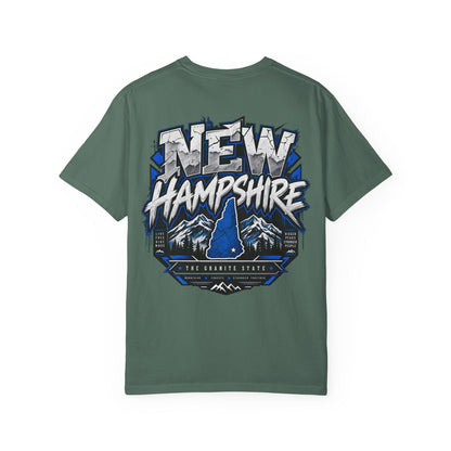 New Hampshire Mountain Club Unisex Comfort Color 1717 Streetwear Graphic Tee