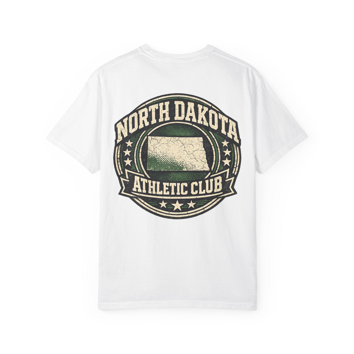 North Dakota Athletic Club Unisex Comfort Color 1717 Streetwear Graphic Tee