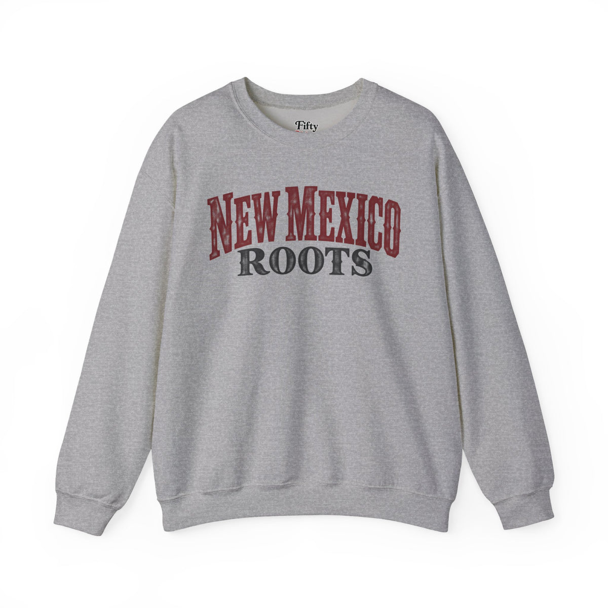 New Mexico Roots Unisex Crewneck Sweatshirt State Name Graphic