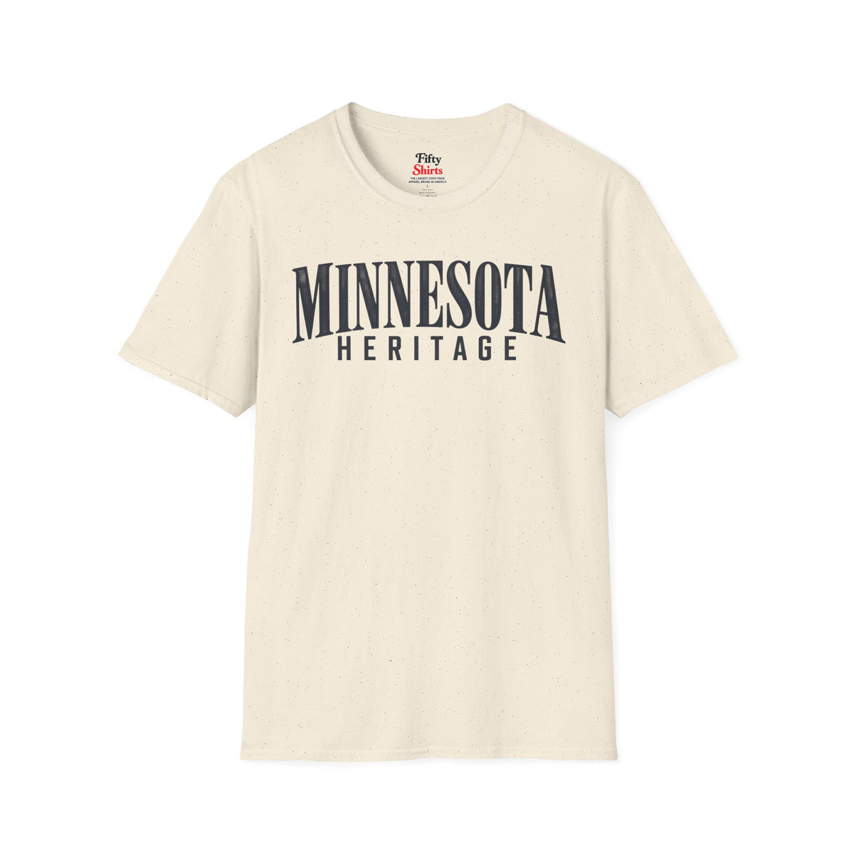 Minnesota Heritage Unisex Softstyle T Shirt State Name Graphic Tee