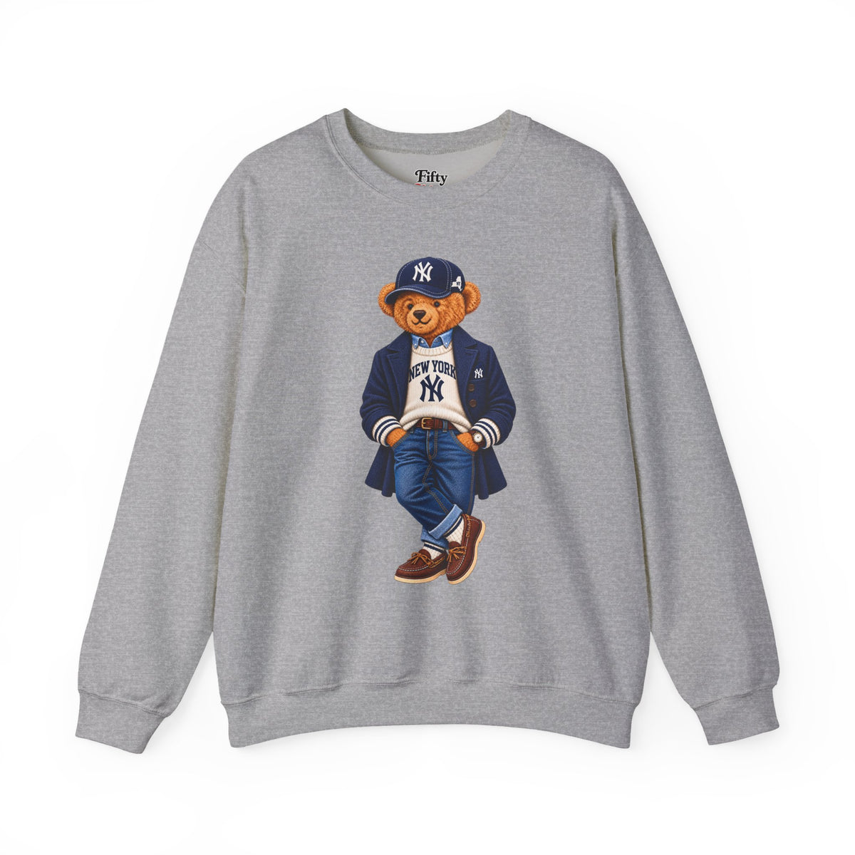 New York - Game Day Teddy Bear Sweatshirt