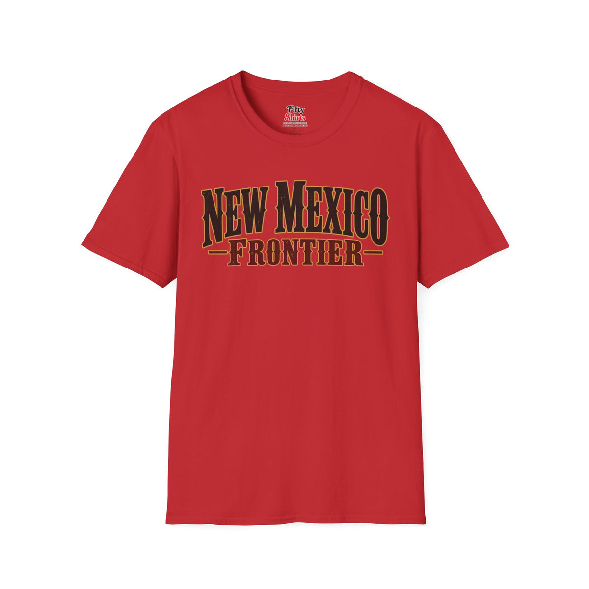 New Mexico Frontier Unisex Softstyle T Shirt State Name Graphic Tee